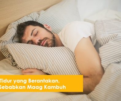 Pola Tidur yang Berantakan, Bisa Sebabkan Maag Kambuh